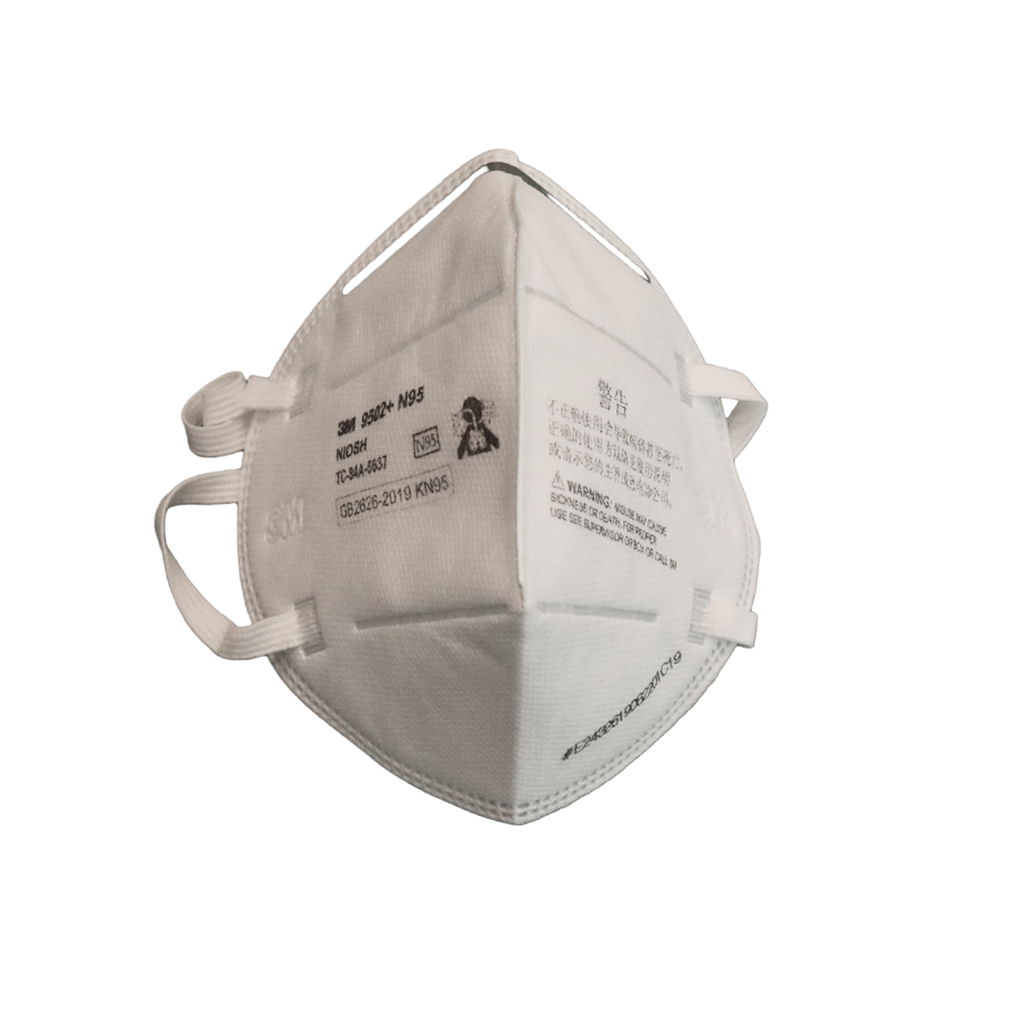 3M™ Particulate Respirator 9502+, N95, 500 ea